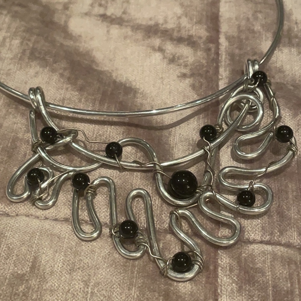 Unique Abstract Steam Punk Necklace